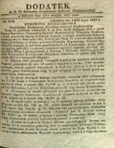 Dziennik Urzędowy Gubernii Sandomierskiej, 1841, nr 33, dod.
