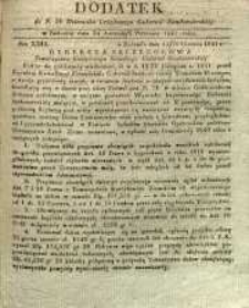Dziennik Urzędowy Gubernii Sandomierskiej, 1841, nr 36, dod. II