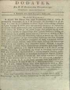 Dziennik Urzędowy Gubernii Sandomierskiej, 1841, nr 47, dod.