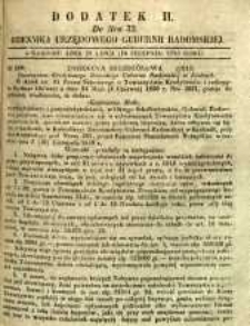 Dziennik Urzędowy Gubernii Radomskiej, 1850, nr 32, dod. II