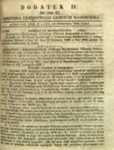 Dziennik Urzędowy Gubernii Radomskiej, 1850, nr 32, dod. IV