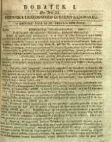Dziennik Urzędowy Gubernii Radomskiej, 1850, nr 34, dod. I