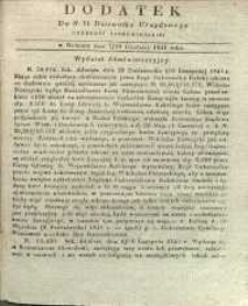 Dziennik Urzędowy Gubernii Sandomierskiej, 1841, nr 51, dod.
