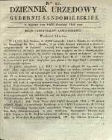 Dziennik Urzędowy Gubernii Sandomierskiej, 1841, nr 52