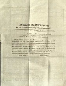 Dziennik Urzędowy Gubernii Sandomierskiej, 1842, nr 3, dod.