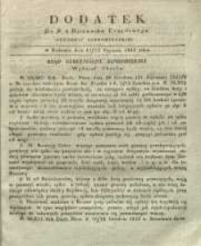 Dziennik Urzędowy Gubernii Sandomierskiej, 1842, nr 4, dod.