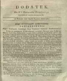 Dziennik Urzędowy Gubernii Sandomierskiej, 1842, nr 5, dod.