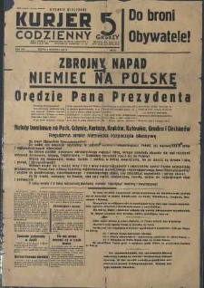 Kurjer Codzienny 5 groszy, 1939, R. 8, nr 241