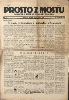 Prosto z Mostu : Tygodnik literacko-artystyczny, 1936, R. 2, nr 53-54