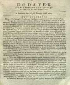 Dziennik Urzędowy Gubernii Sandomierskiej, 1842, nr 9, dod.