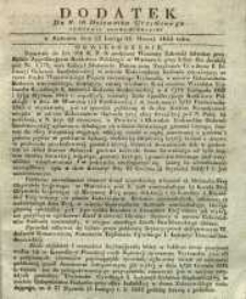Dziennik Urzędowy Gubernii Sandomierskiej, 1842, nr 10, dod.