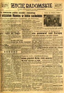 Życie Radomskie, 1948, nr 92