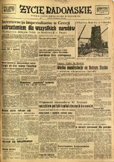 Życie Radomskie, 1948, nr 101