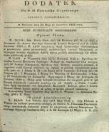 Dziennik Urzędowy Gubernii Sandomierskiej, 1842, nr 23, dod.