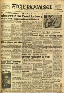 Życie Radomskie, 1948, nr 110
