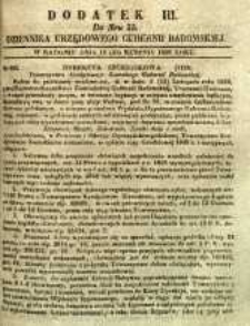 Dziennik Urzędowy Gubernii Radomskiej, 1850, nr 35, dod. III