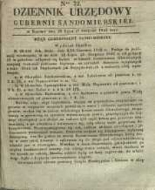 Dziennik Urzędowy Gubernii Sandomierskiej, 1842, nr 32
