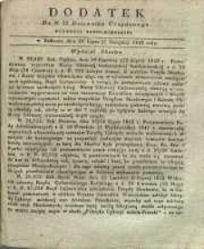 Dziennik Urzędowy Gubernii Sandomierskiej, 1842, nr 32, dod. I