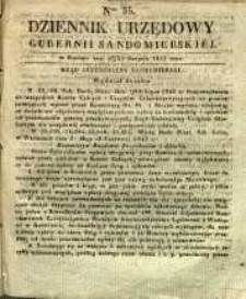 Dziennik Urzędowy Gubernii Sandomierskiej, 1842, nr 35