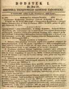 Dziennik Urzędowy Gubernii Radomskiej, 1850, nr 37, dod. I