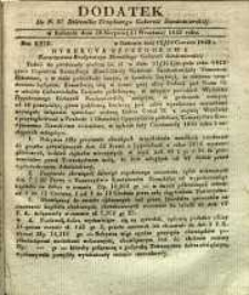 Dziennik Urzędowy Gubernii Sandomierskiej, 1842, nr 37, dod. III
