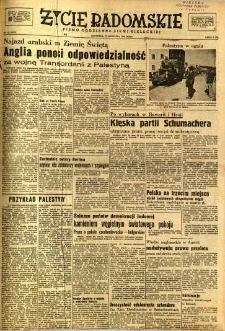 Życie Radomskie, 1948, nr 117