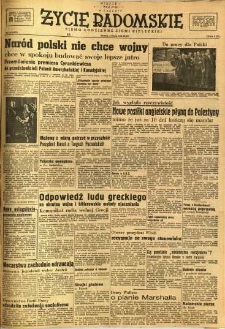 Życie Radomskie, 1948, nr 123