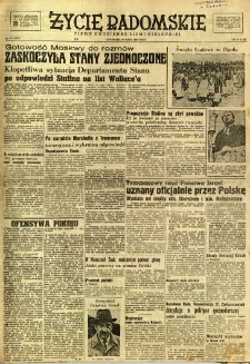 Życie Radomskie, 1948, nr 137