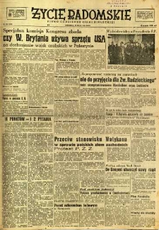 Życie Radomskie, 1948, nr 140