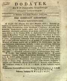 Dziennik Urzędowy Gubernii Sandomierskiej, 1842, nr 38, dod.