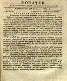 Dziennik Urzędowy Gubernii Sandomierskiej, 1842, nr 42, dod. IV