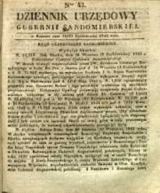 Dziennik Urzędowy Gubernii Sandomierskiej, 1842, nr 43
