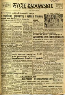 Życie Radomskie, 1948, nr 149