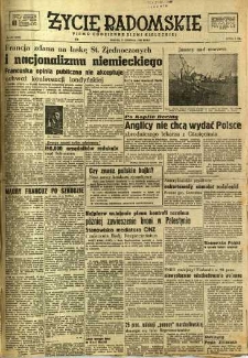Życie Radomskie, 1948, nr 153