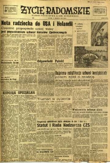 Życie Radomskie, 1948, nr 159