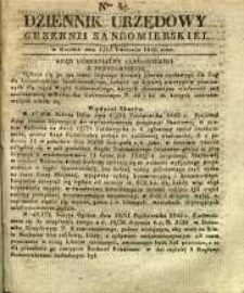 Dziennik Urzędowy Gubernii Sandomierskiej, 1842, nr 46