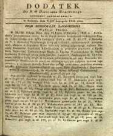 Dziennik Urzędowy Gubernii Sandomierskiej, 1842, nr 48, dod.