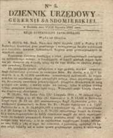 Dziennik Urzędowy Gubernii Sandomierskiej, 1843, nr 5