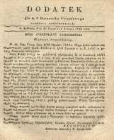 Dziennik Urzędowy Gubernii Sandomierskiej, 1843, nr 6, dod.