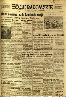 Życie Radomskie, 1948, nr 165