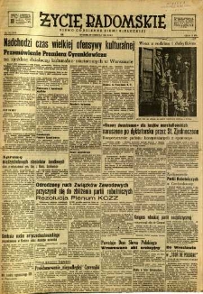Życie Radomskie, 1948, nr 177