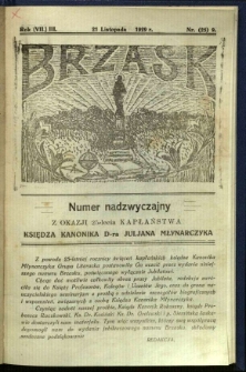 Brzask: Dwumiesięcznik uczennic Seminarium Nauczycielskiego w Mari&oacute;wce, 1929, R. (7) 3, nr (25) 9