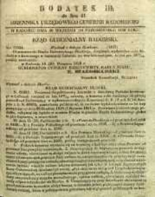 Dziennik Urzędowy Gubernii Radomskiej, 1850, nr 41, dod. III