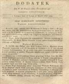 Dziennik Urzędowy Gubernii Sandomierskiej, 1843, nr 10, dod.