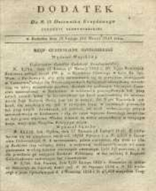Dziennik Urzędowy Gubernii Sandomierskiej, 1843, nr 11, dod.