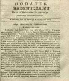 Dziennik Urzędowy Gubernii Sandomierskiej, 1843, nr 14, dod.