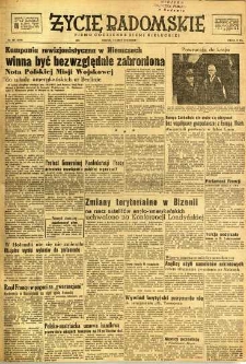Życie Radomskie, 1948, nr 187