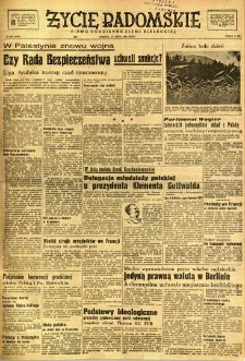 Życie Radomskie, 1948, nr 188