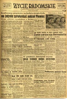Życie Radomskie, 1948, nr 191