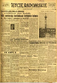 Życie Radomskie, 1948, nr 193